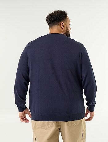 Pull col rond en fine jauge