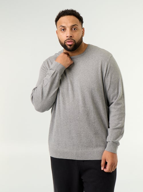Pull col rond en fine jauge - Kiabi Pull col rond en fine jauge - Kiabi