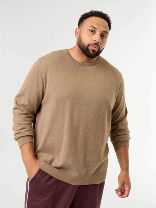 Pull col rond en fine jauge - Kiabi Pull col rond en fine jauge - Kiabi