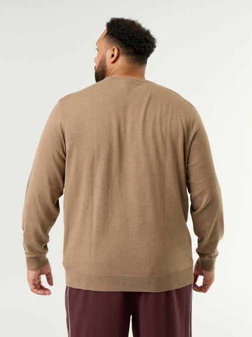 Pull col rond en fine jauge - Kiabi Pull col rond en fine jauge - Kiabi
