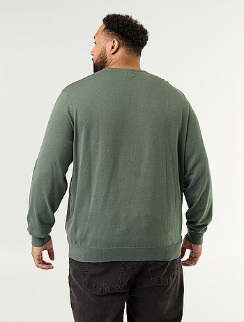 Pull col rond en fine jauge