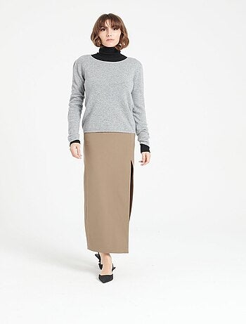 Pull col rond femme 100% cachemire - LILLY 1