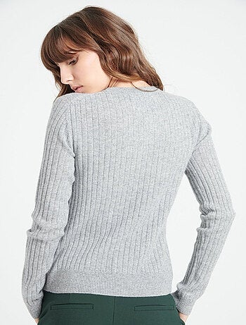 Pull col rond femme 100% cachemire - LILLY 16