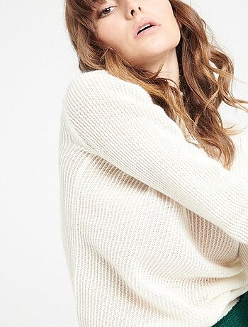 Pull col rond femme 100% cachemire - LILLY 23