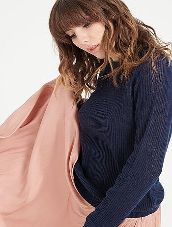 Pull col rond femme 100% cachemire - LILLY 23