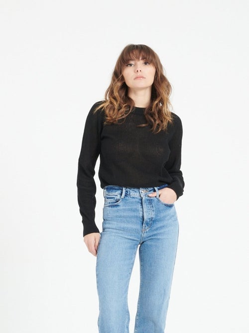 Pull col rond femme 100% cachemire - LILLY 23 - Kiabi