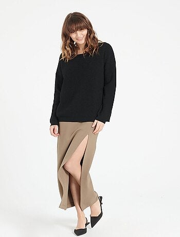 Pull col rond femme 100% cachemire - LILLY 25