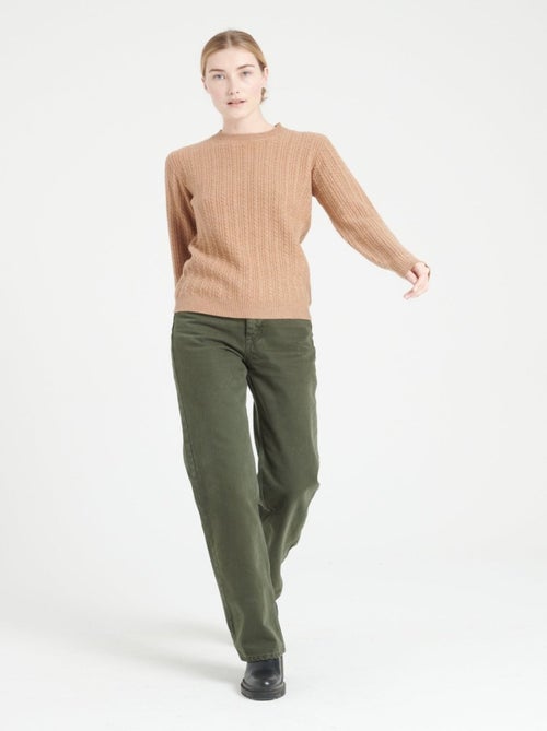 Pull col rond femme 100% cachemire 4 fils - LILLY 29 - Kiabi
