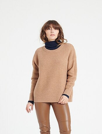 Pull col rond femme 100% cachemire 4 fils - LILLY 30