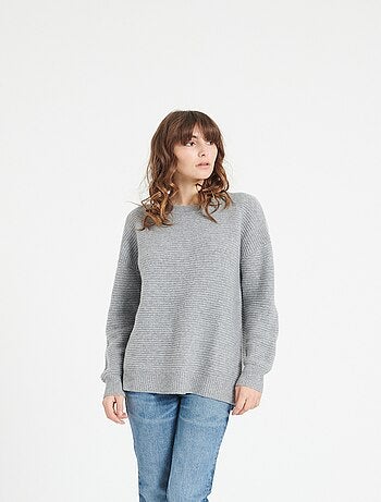 Pull col rond femme 100% cachemire 4 fils - LILLY 30