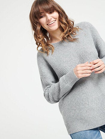 Pull col rond femme 100% cachemire 4 fils - LILLY 30