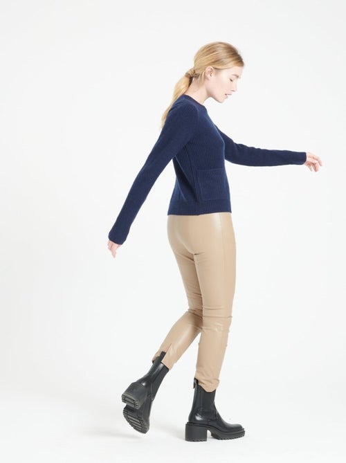 Pull col rond femme 100% cachemire 4 fils - LILLY 32 - Kiabi