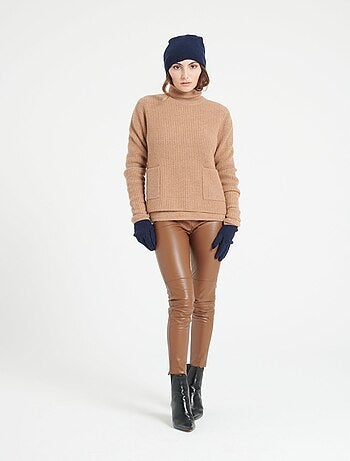 Pull col rond femme 100% cachemire 4 fils - LILLY 32