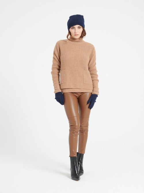 Pull col rond femme 100% cachemire 4 fils - LILLY 32 - Kiabi