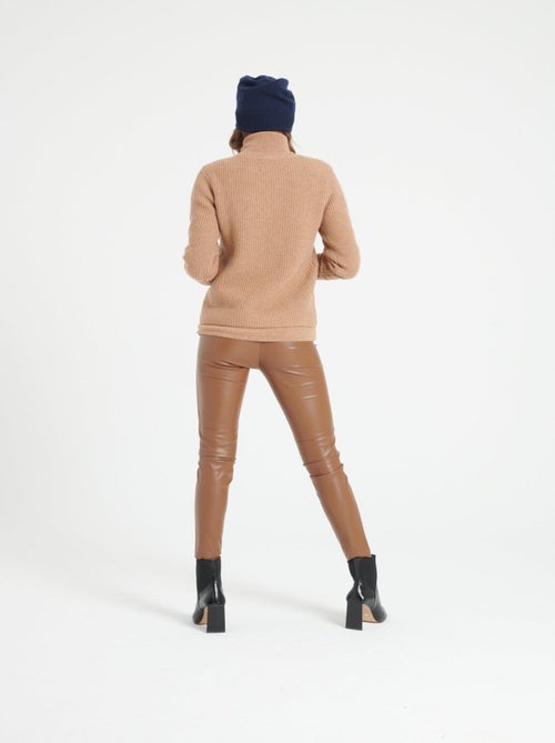 Pull col rond femme 100% cachemire 4 fils - LILLY 32 - Kiabi