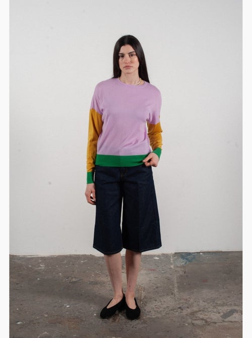 Pull col rond femme 100% cachemire & laine ultrafin - KELLY 9 - Kiabi