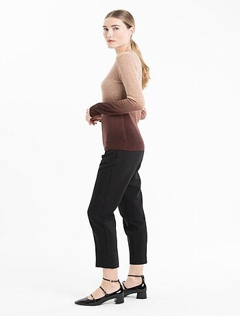 Pull col rond femme 100% cachemire tie & dye - MIA 8B