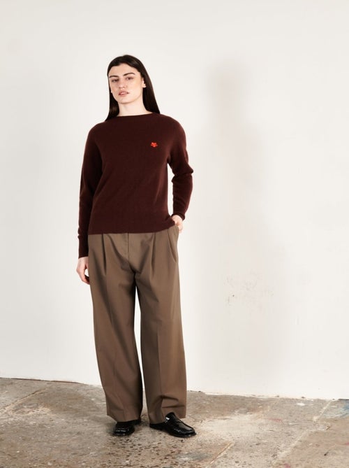 Pull col rond femme en cachemire - HANA 2 - Kiabi