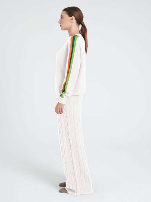 Pull col rond femme en cachemire - ZAYA 19 - Kiabi