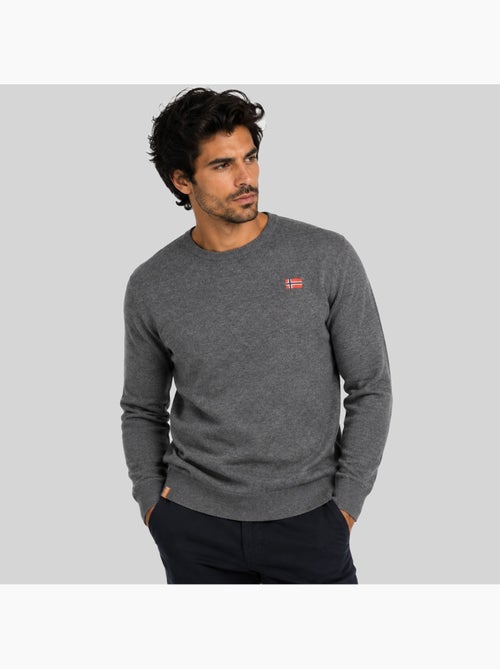Pull col rond ferasmo – geographical norway - Kiabi