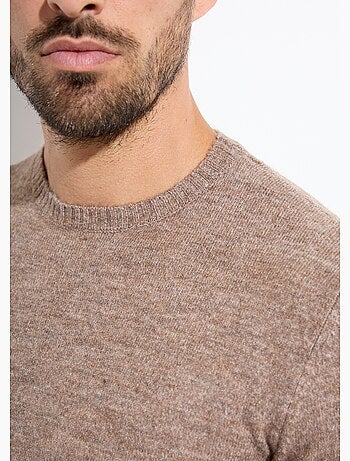 Pull col rond fine jauge, coupe ajustée - AFIBEL