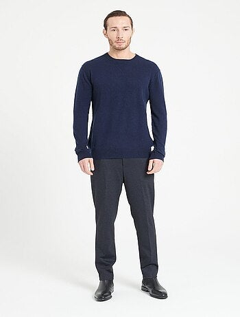 Pull col rond homme en cachemire LUKE 12