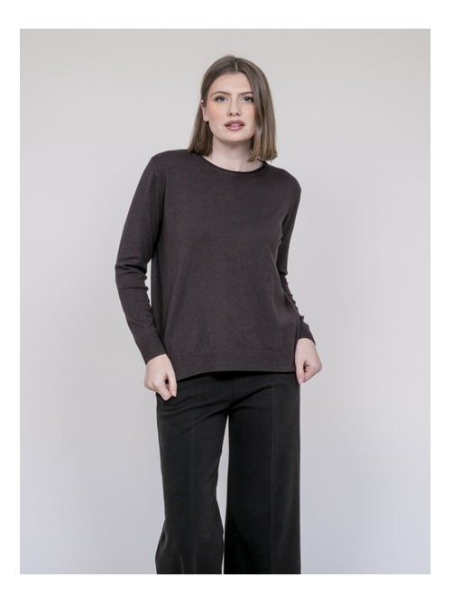 Pull col rond KATOLIE - Kiabi