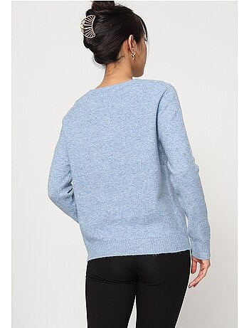 Pull Col Rond Kebello