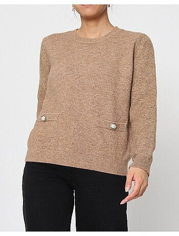 Pull Col Rond Kebello