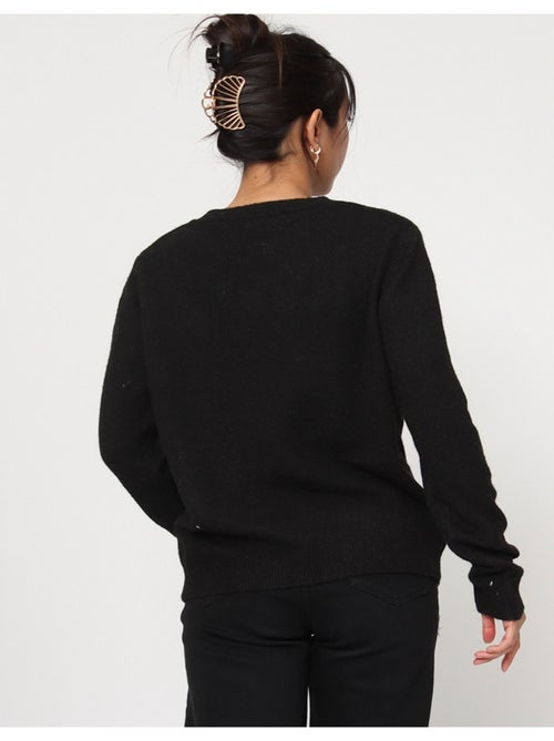 Pull Col Rond Kebello - Kiabi