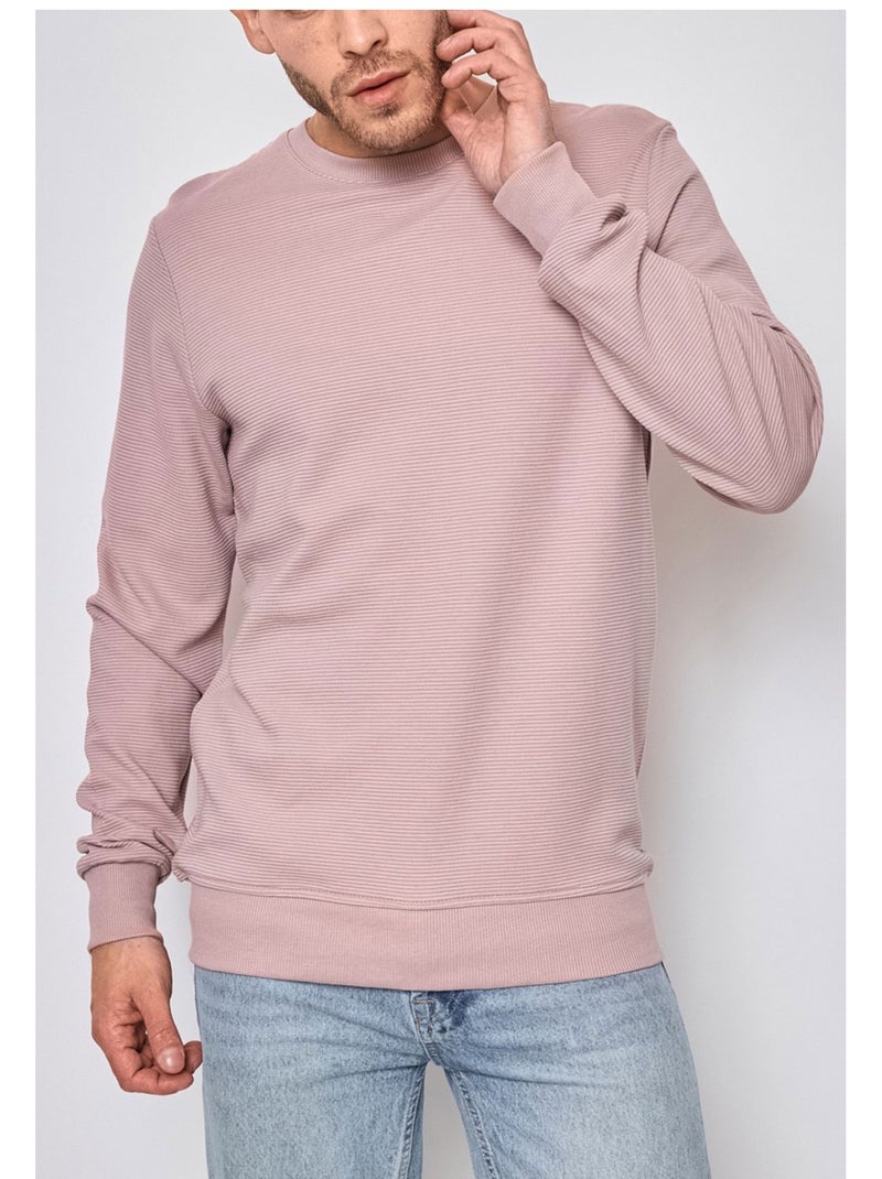 Pull Col Rond Kebello Rose - Kiabi
