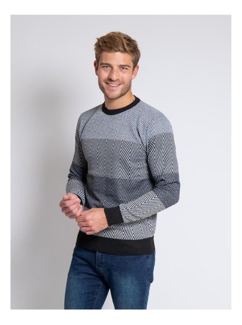 Pull col rond LORANDO - Kiabi