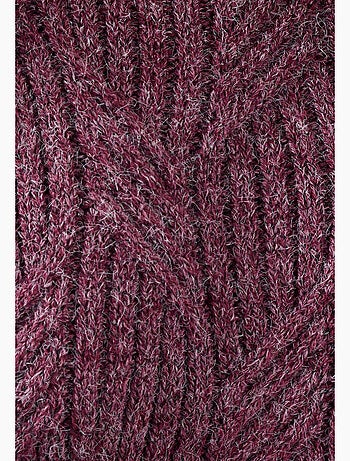 Pull col rond maille chinée thermolactyl - damart