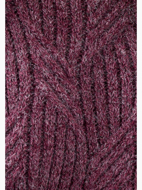 Pull col rond maille chinée thermolactyl - damart - Kiabi