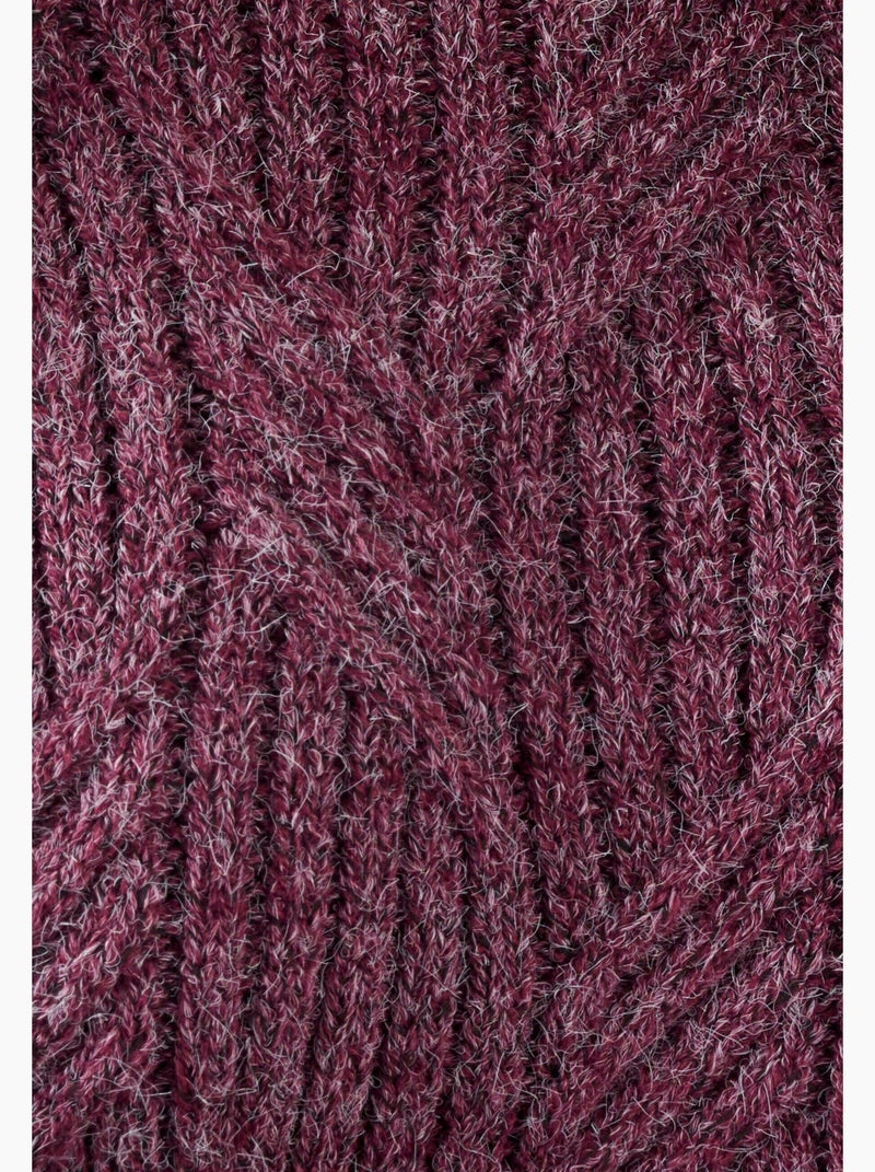 Pull col rond maille chinée thermolactyl - damart Rouge - Kiabi