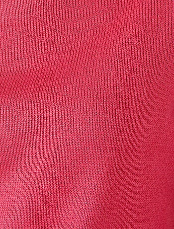 Pull col rond maille jersey - Damart