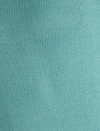 Pull col rond maille jersey - Damart