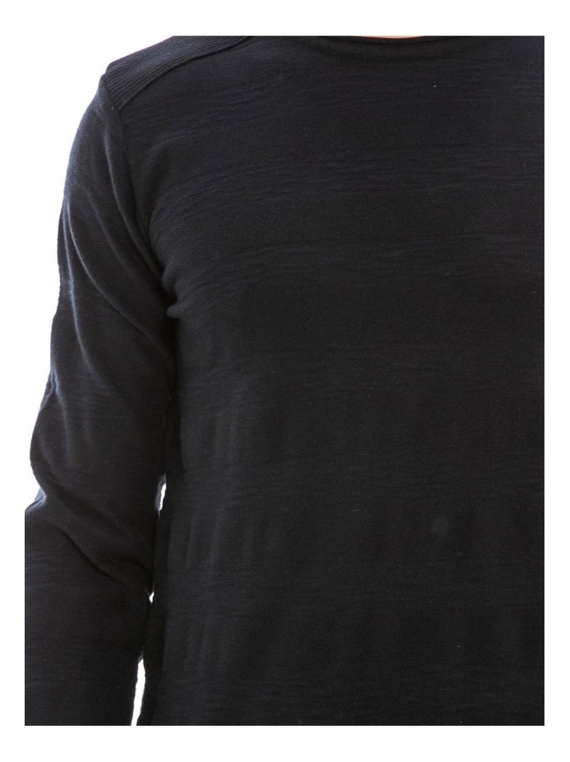 PULL À COL ROND EN COTON - BLEU MARINE - HOMME | H&M FR