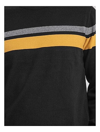 Pull col rond pur coton LORIMAKO