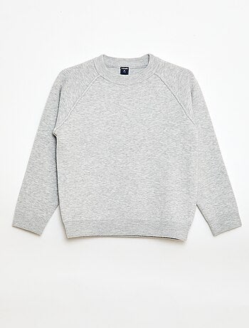 Pull col rond toucher doux