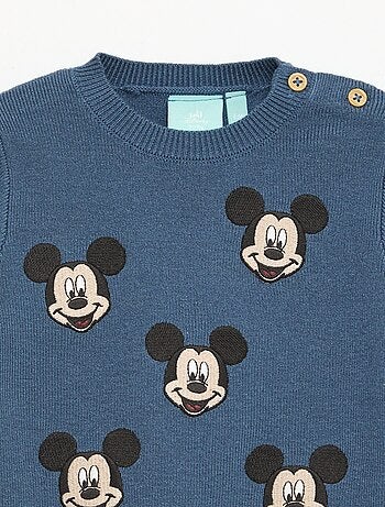 Pull col rond tricot 'Disney' 'Dalmatien'