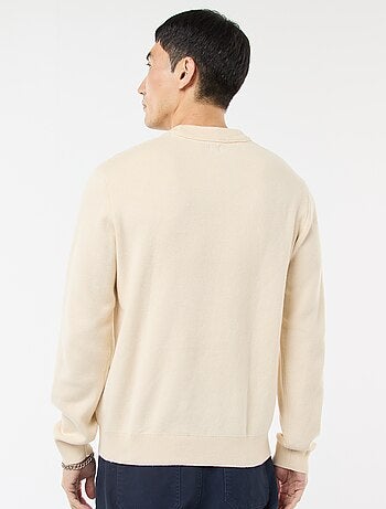 Pull col rond uni