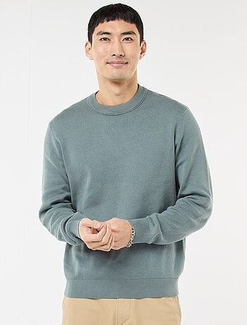 Pull col rond uni