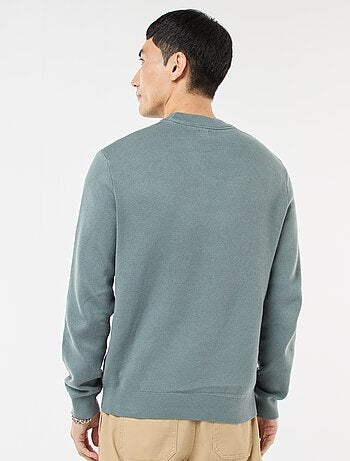 Pull col rond uni