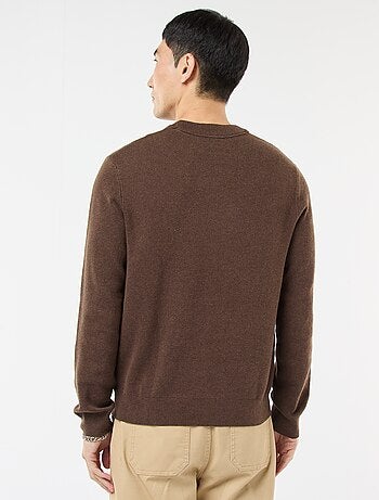 Pull col rond uni