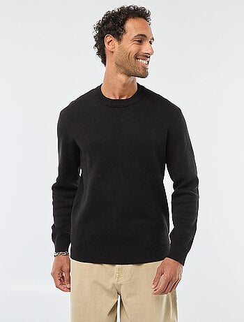 Pull col rond uni