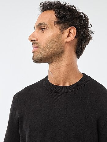Pull col rond uni