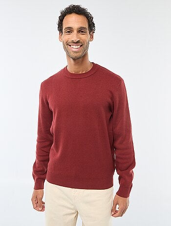 Pull col rond uni