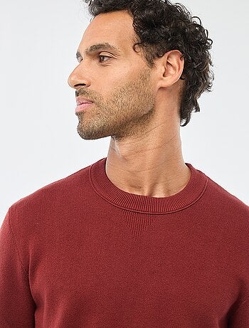 Pull col rond uni