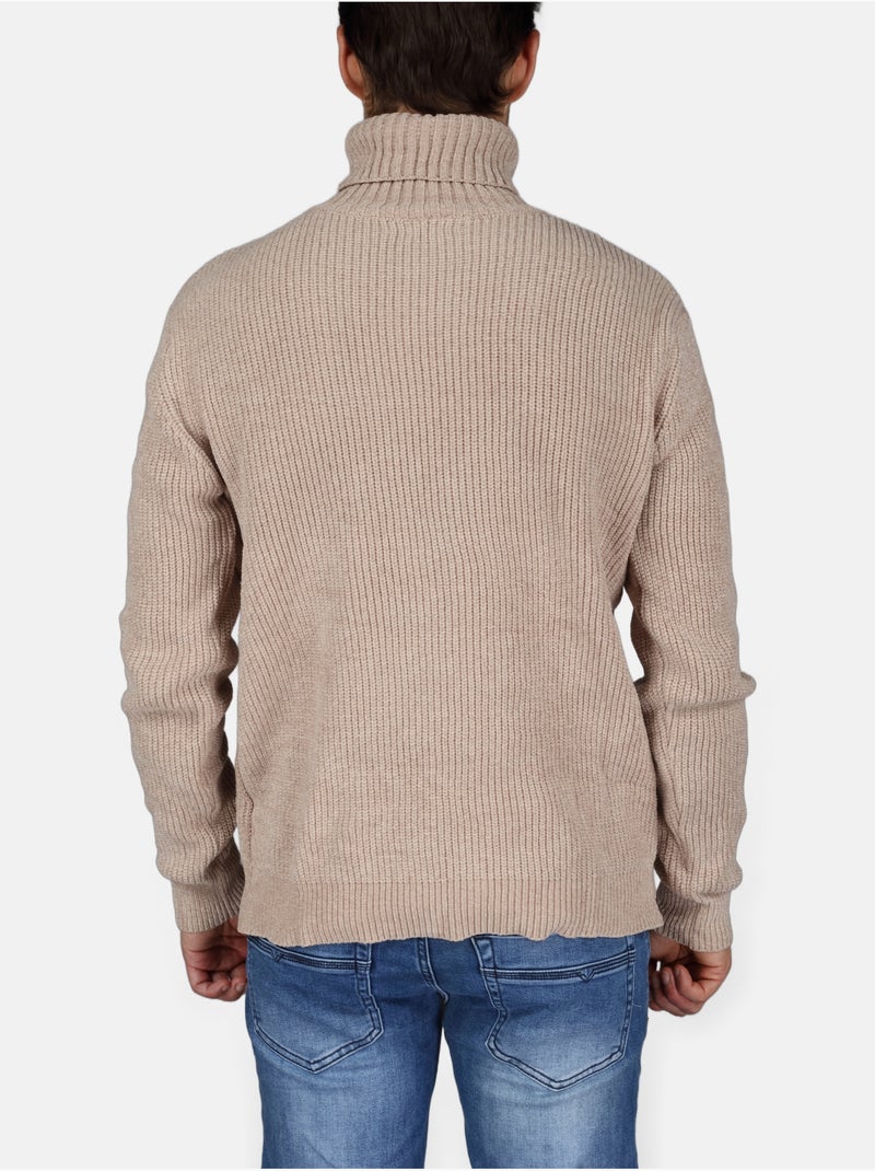 Pull col roul? - Kenzarro Cr?me - Kiabi